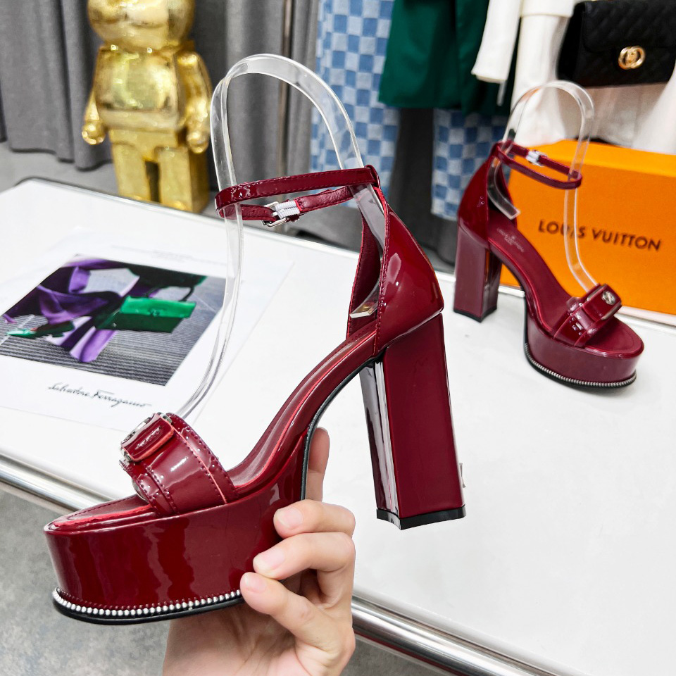 Louis Vuitton Fame Platform Sandal - FashionPlug