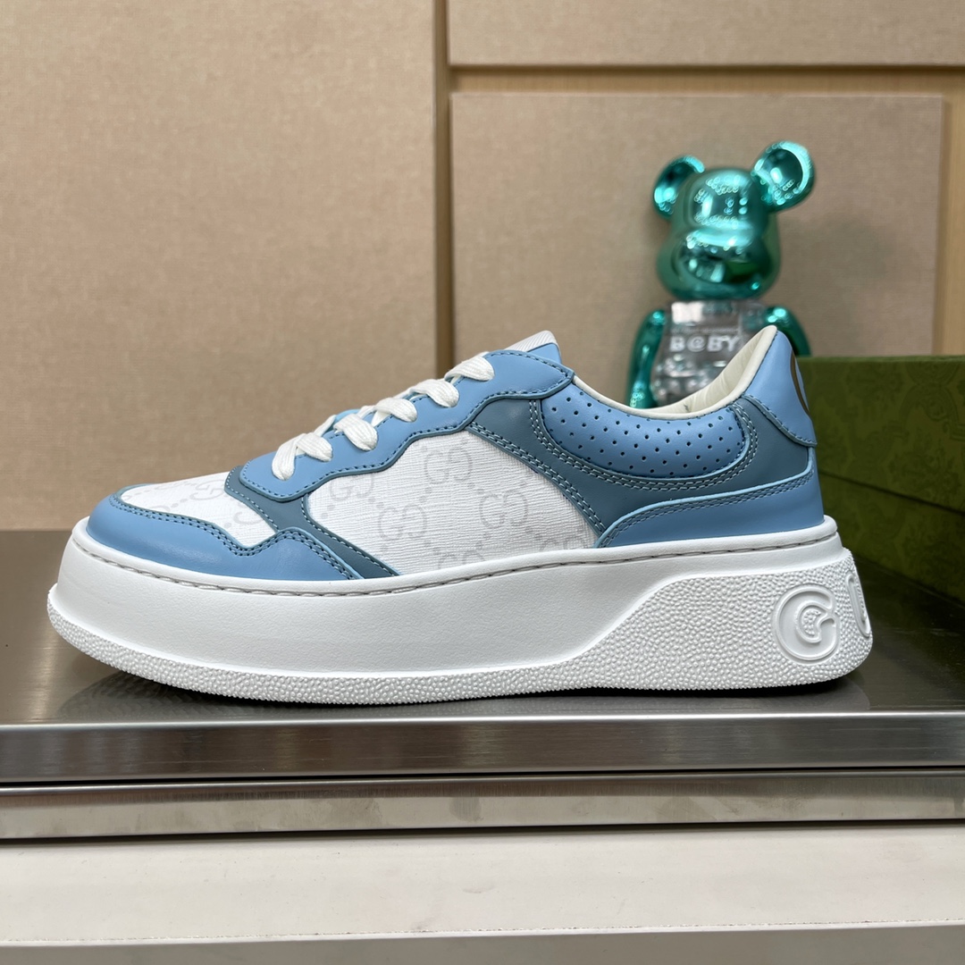 Gucci GG Chunky B Men's &Women's GG Sneakers - FashionPlug