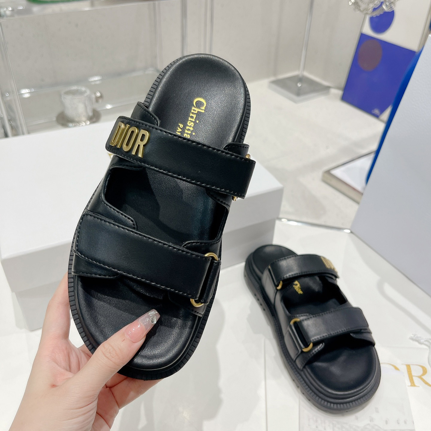 Dior Women Dioract Sandal - FashionPlug