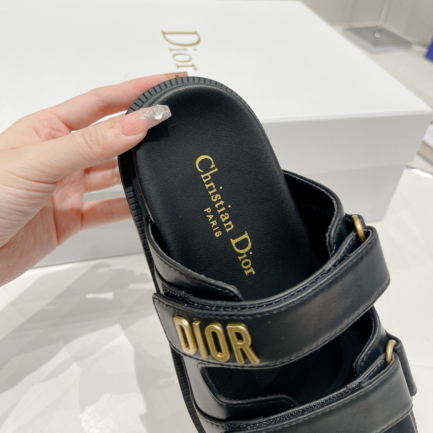 Dior Women Dioract Sandal - FashionPlug