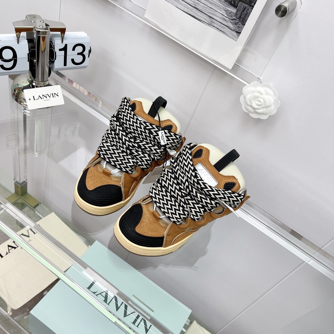 Lanvin Curb Sneaker - FashionPlug