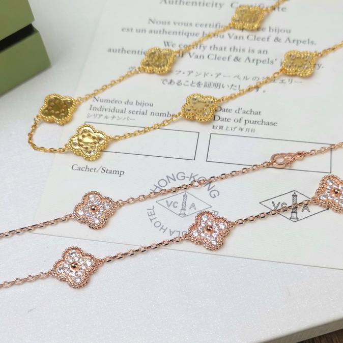 Van Cleef & Arpels Long Necklace - FashionPlug