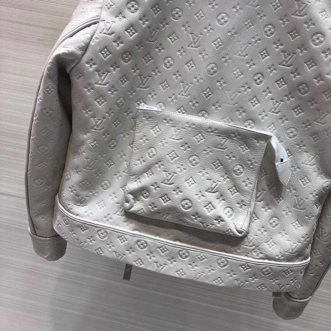 Louis Vuitton Monogram Embossed Utility Jacket - FashionPlug