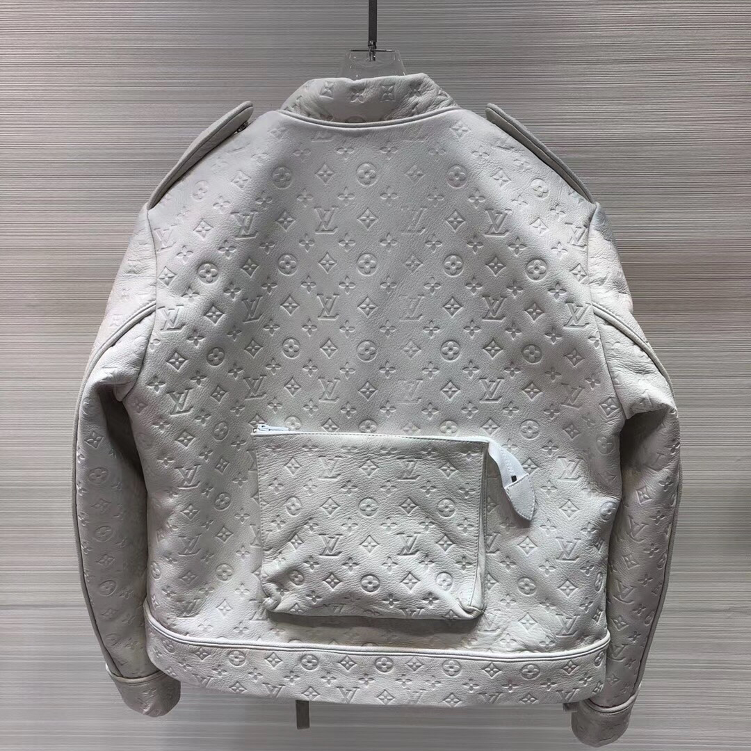 Louis Vuitton Monogram Embossed Utility Jacket - FashionPlug