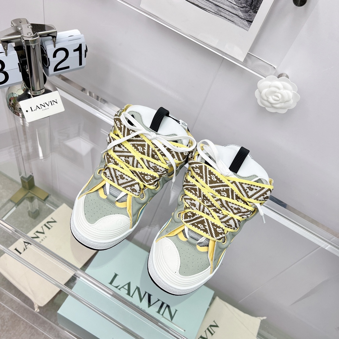 Lanvin Curb Sneaker - FashionPlug