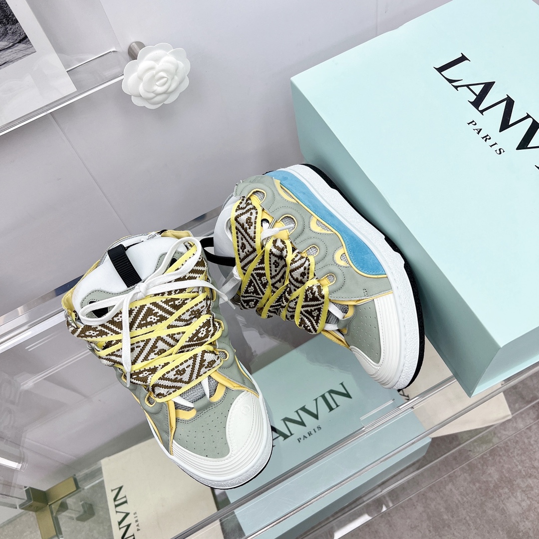 Lanvin Curb Sneaker - FashionPlug