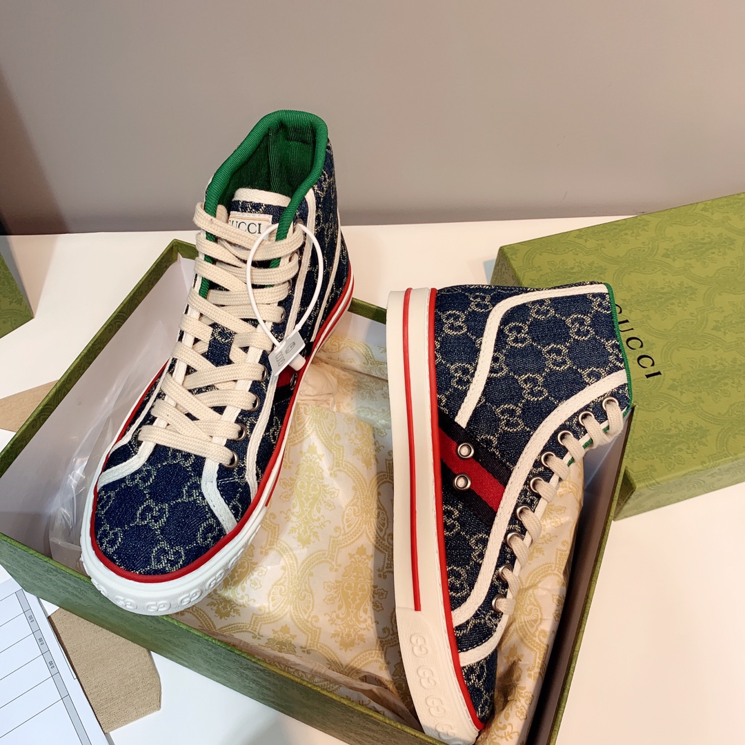 Gucci Tennis 1977 High Top Sneaker - FashionPlug