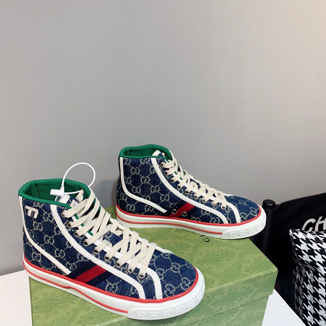 Gucci Tennis 1977 High Top Sneaker - FashionPlug