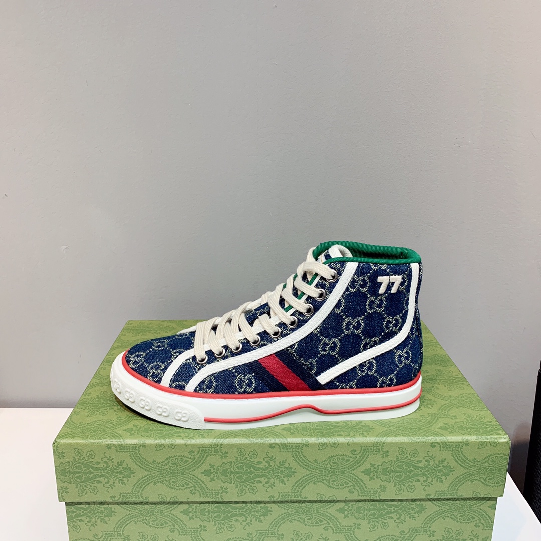 Gucci Tennis 1977 High Top Sneaker - FashionPlug