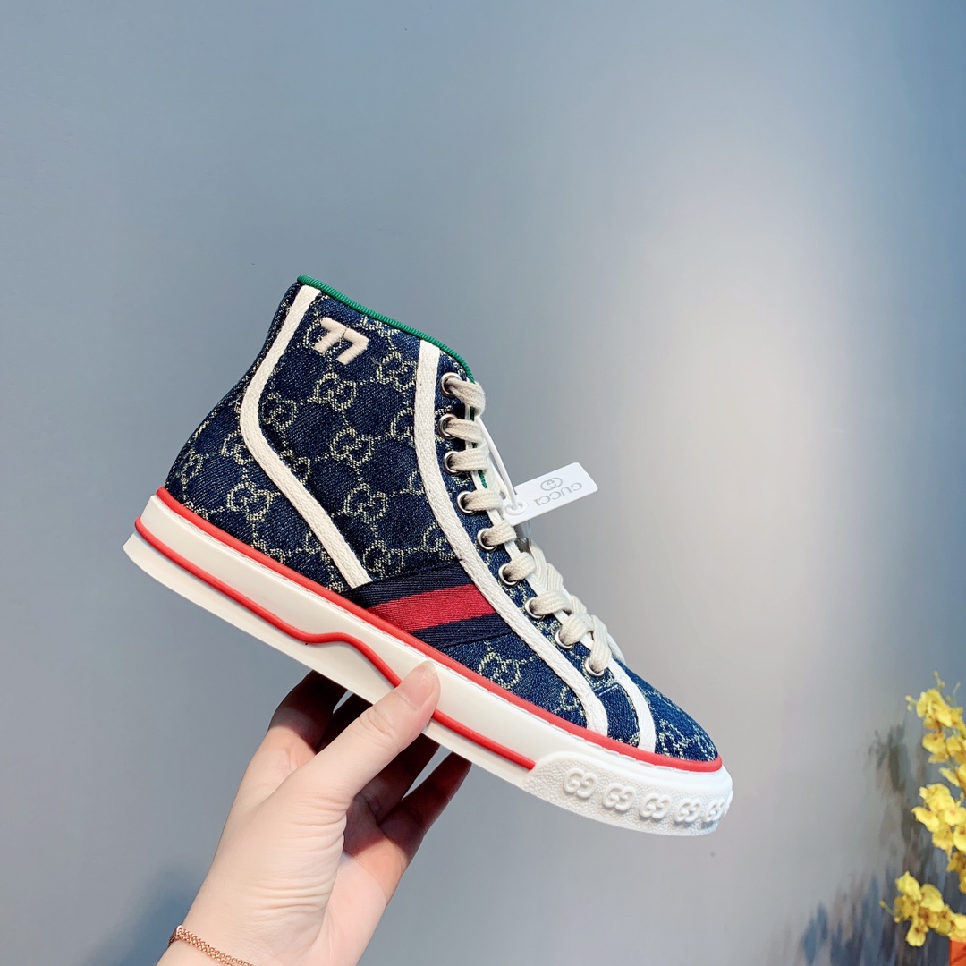 Gucci Tennis 1977 High Top Sneaker - FashionPlug