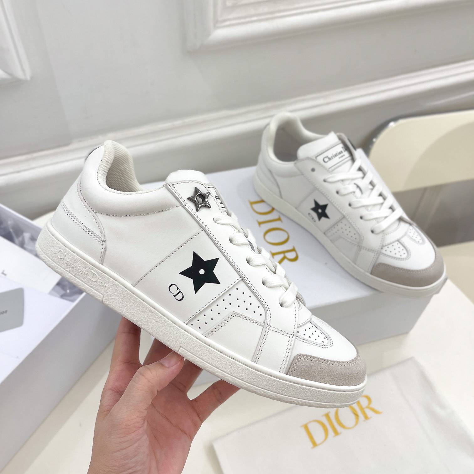 Dior Star Sneaker  - FashionPlug