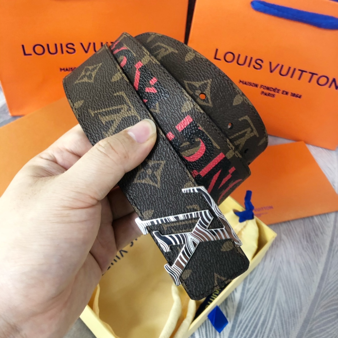 Louis Vuitton LV Pyramide Cities Exclusive 40MM Reversible Belt—Hong Kong - FashionPlug