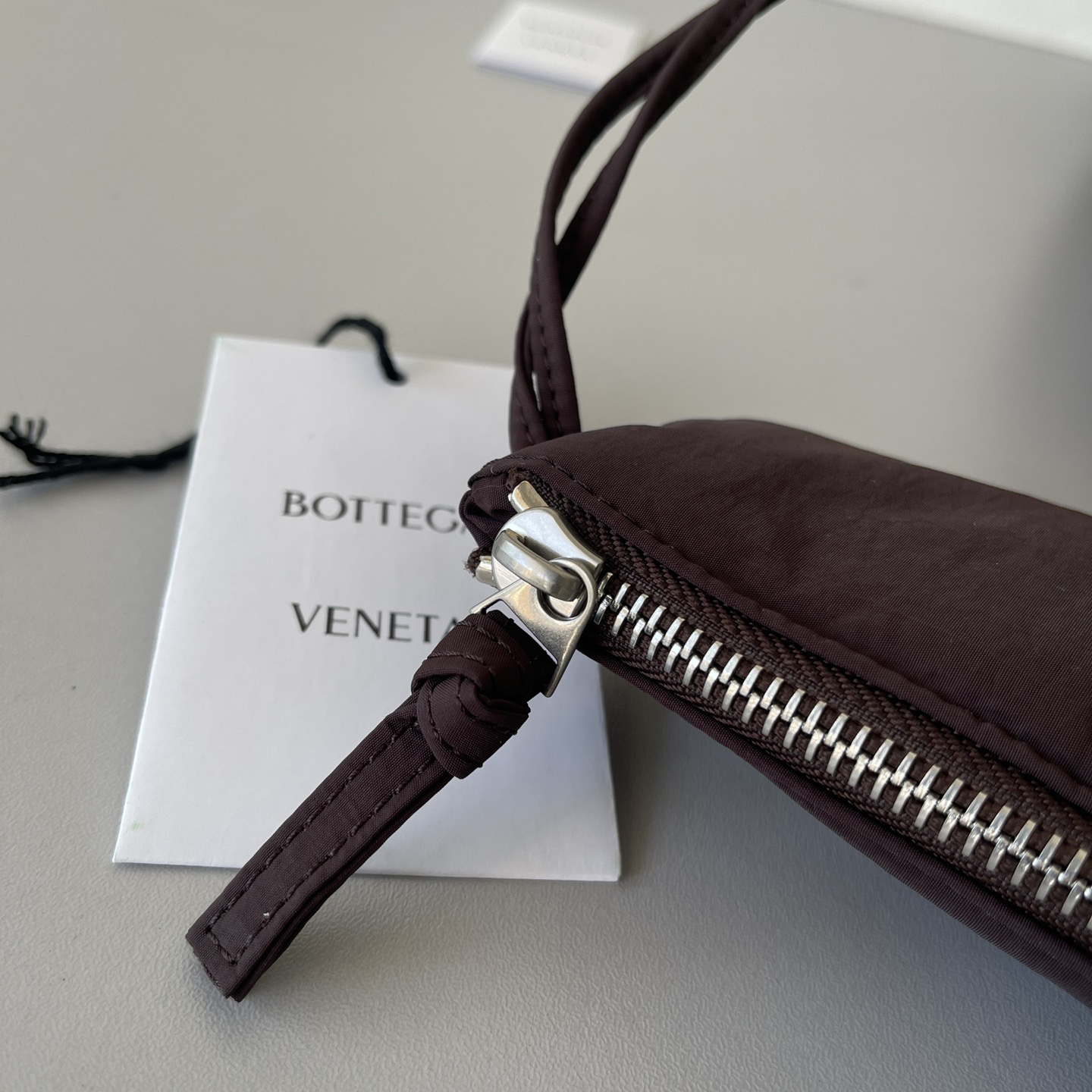Bottega Veneta Padded Tech Cassette Padded Intreccio Nylon Cross-Body Bag(30-15-7.5cm) - FashionPlug