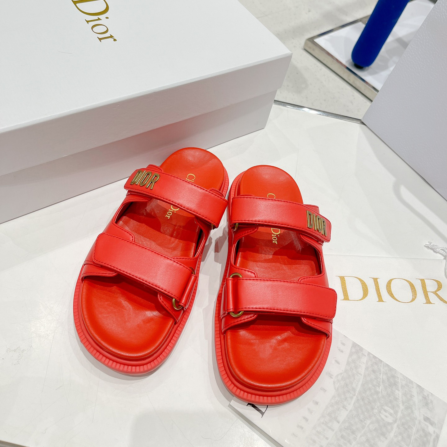 Dior Women Dioract Sandal - FashionPlug