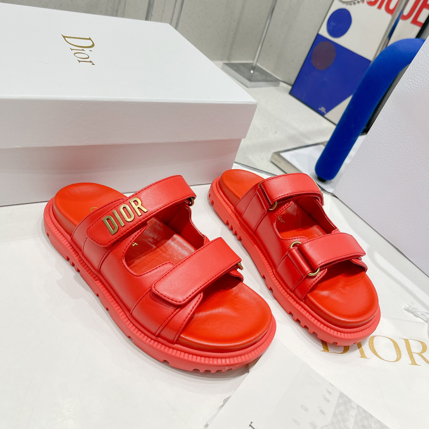 Dior Women Dioract Sandal - FashionPlug