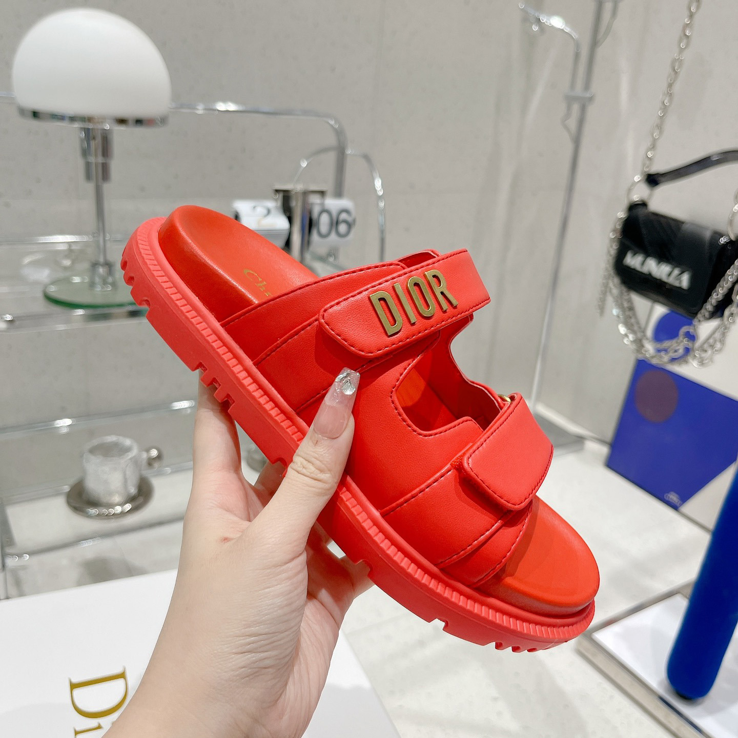Dior Women Dioract Sandal - FashionPlug
