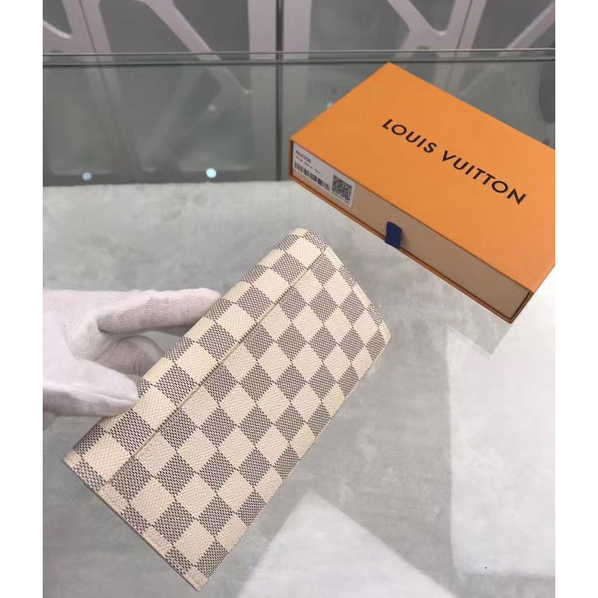 Louis Vuitton Sarah Wallet(19-10.5-2.5cm)     N63208 - FashionPlug