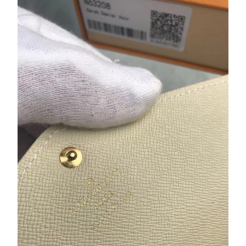 Louis Vuitton Sarah Wallet(19-10.5-2.5cm)     N63208 - FashionPlug