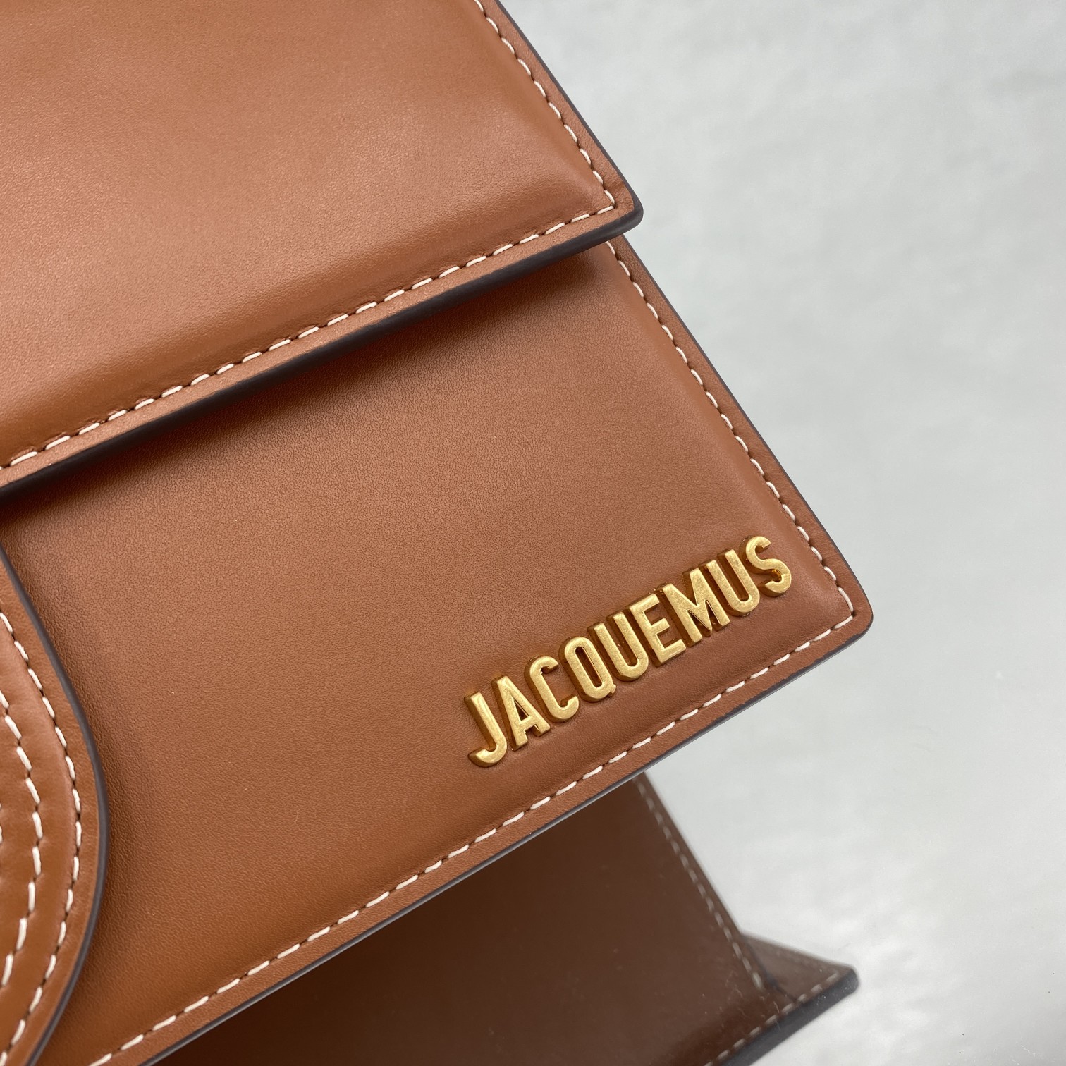 Jacquemus Le Grand Bambino Crossbody Flap Bag(24-13-7CM) - FashionPlug