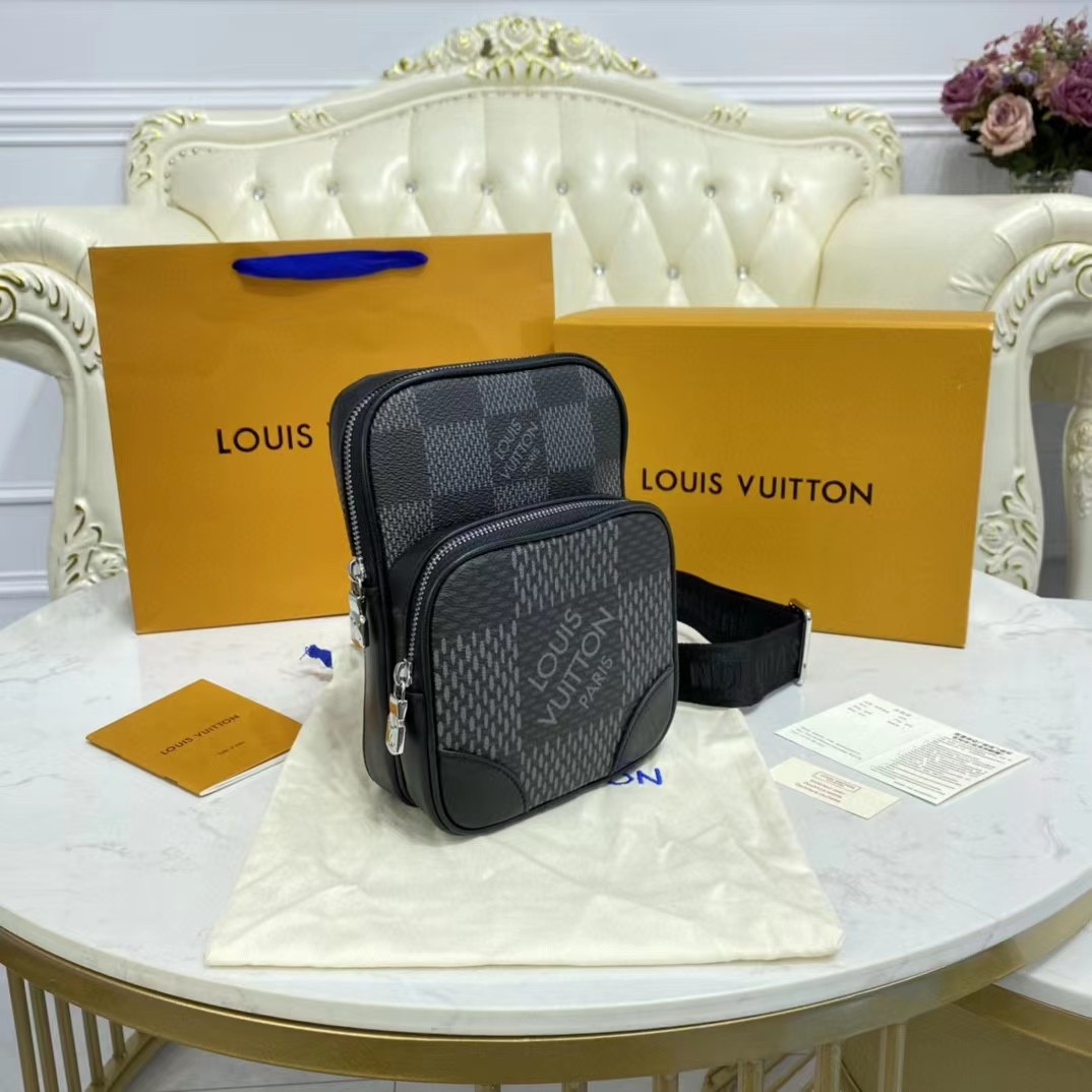 Louis Vuitton Amazone Sling Bag(17-21-6cm) - FashionPlug