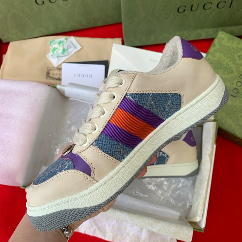 Gucci women's & Men's Screener Sneaker With We - FashionPlug