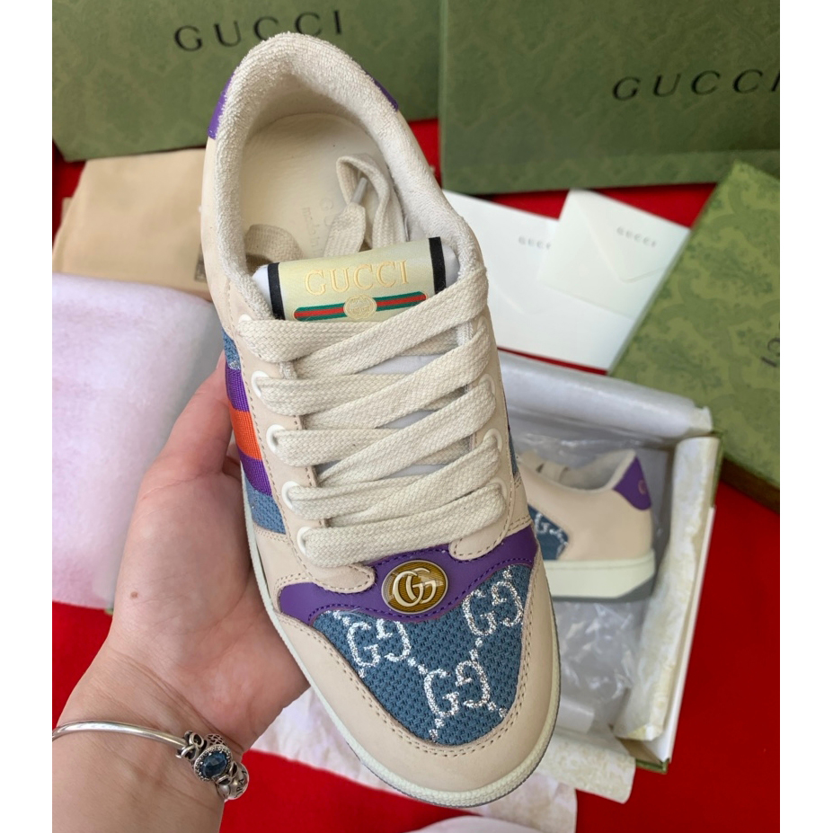 Gucci women's & Men's Screener Sneaker With We - FashionPlug