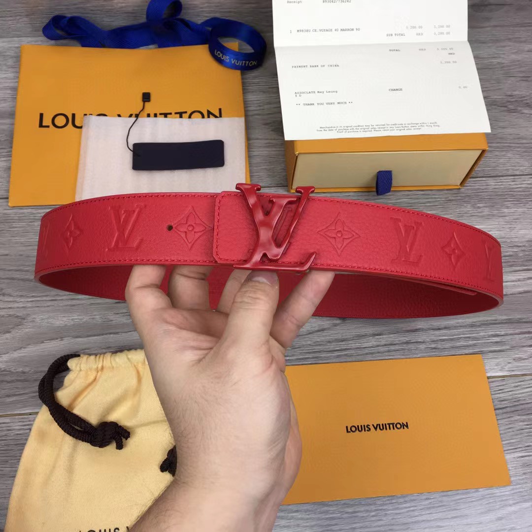 Louis Vuitton Shape 40MM Reversible Belt - FashionPlug