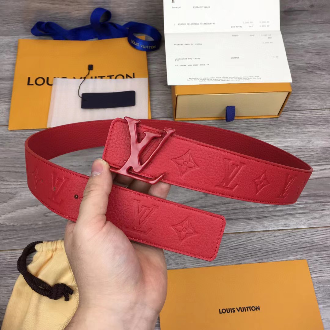 Louis Vuitton Shape 40MM Reversible Belt - FashionPlug