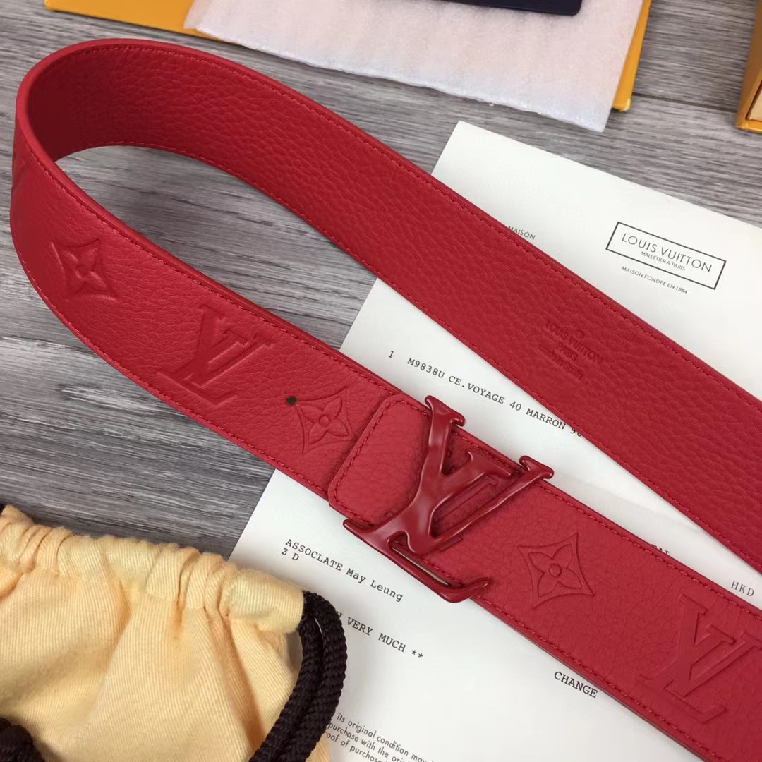 Louis Vuitton Shape 40MM Reversible Belt - FashionPlug