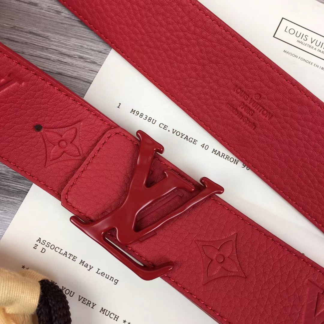 Louis Vuitton Shape 40MM Reversible Belt - FashionPlug