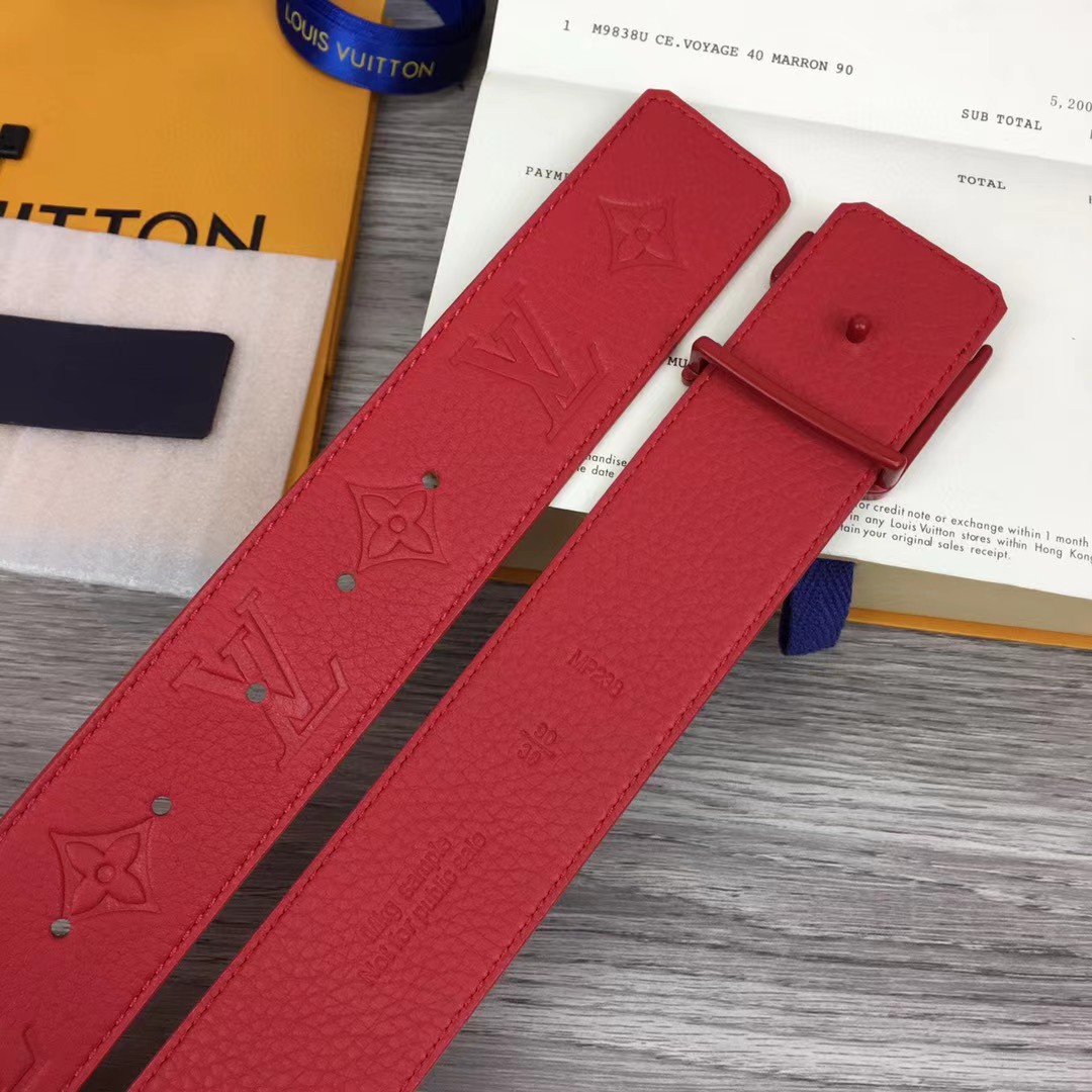 Louis Vuitton Shape 40MM Reversible Belt - FashionPlug