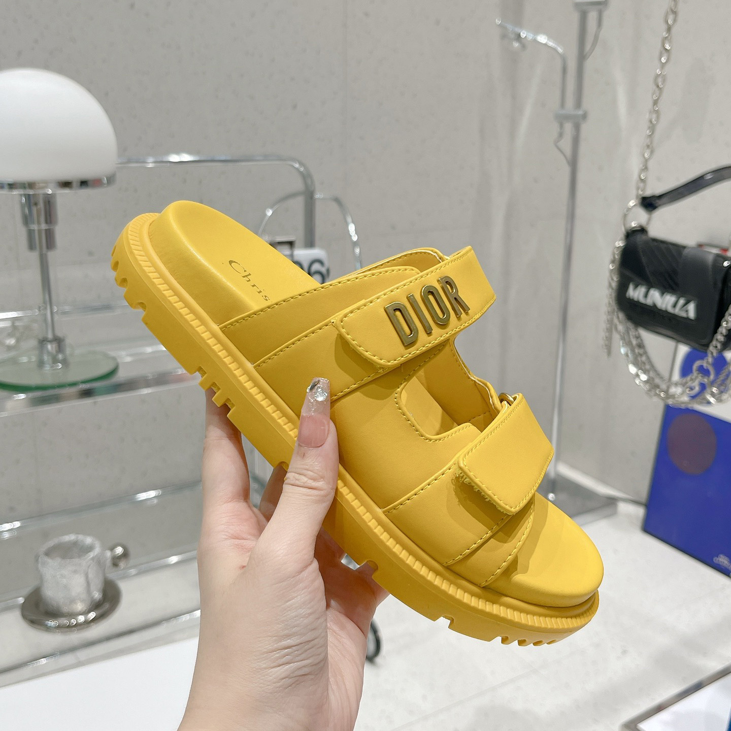 Dior Women Dioract Sandal - FashionPlug