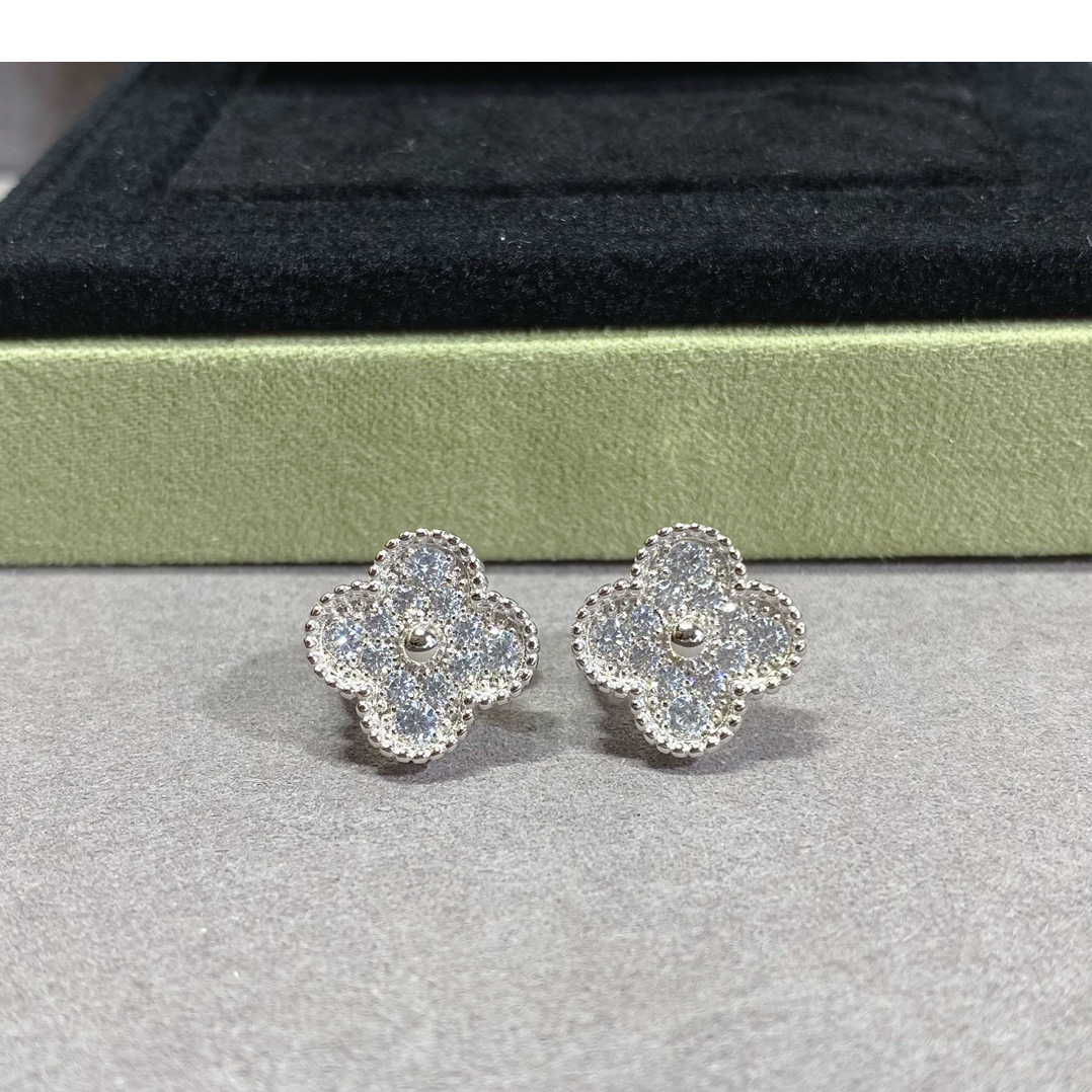 Van Cleef & Arpels Vintage Alhambra Earrings - FashionPlug