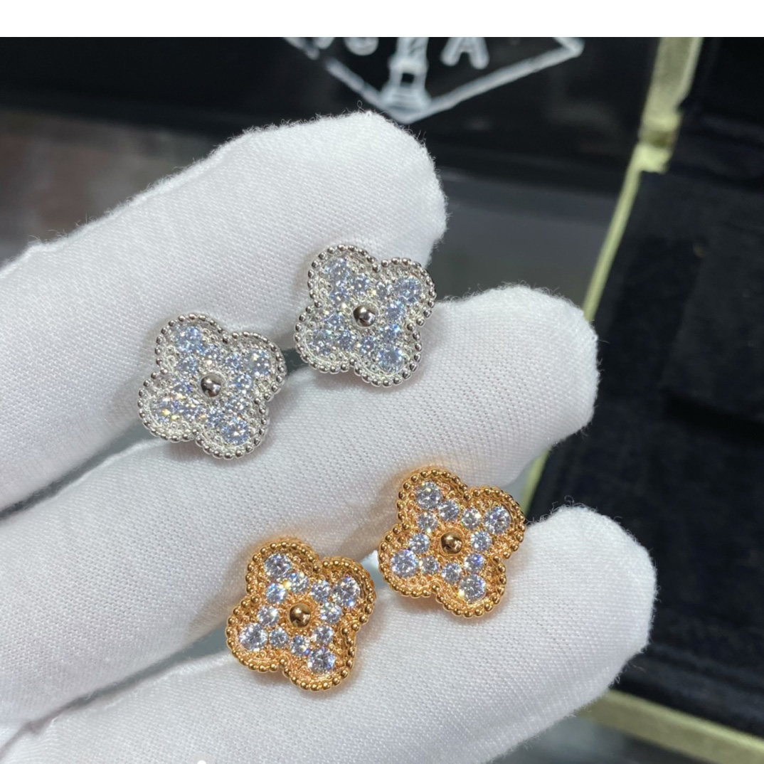 Van Cleef & Arpels Vintage Alhambra Earrings - FashionPlug