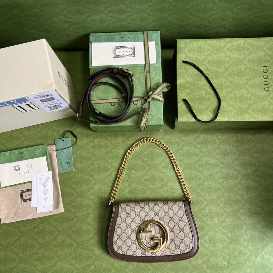 Gucci Blondie Shoulder Bag(28-16-4cm) - FashionPlug