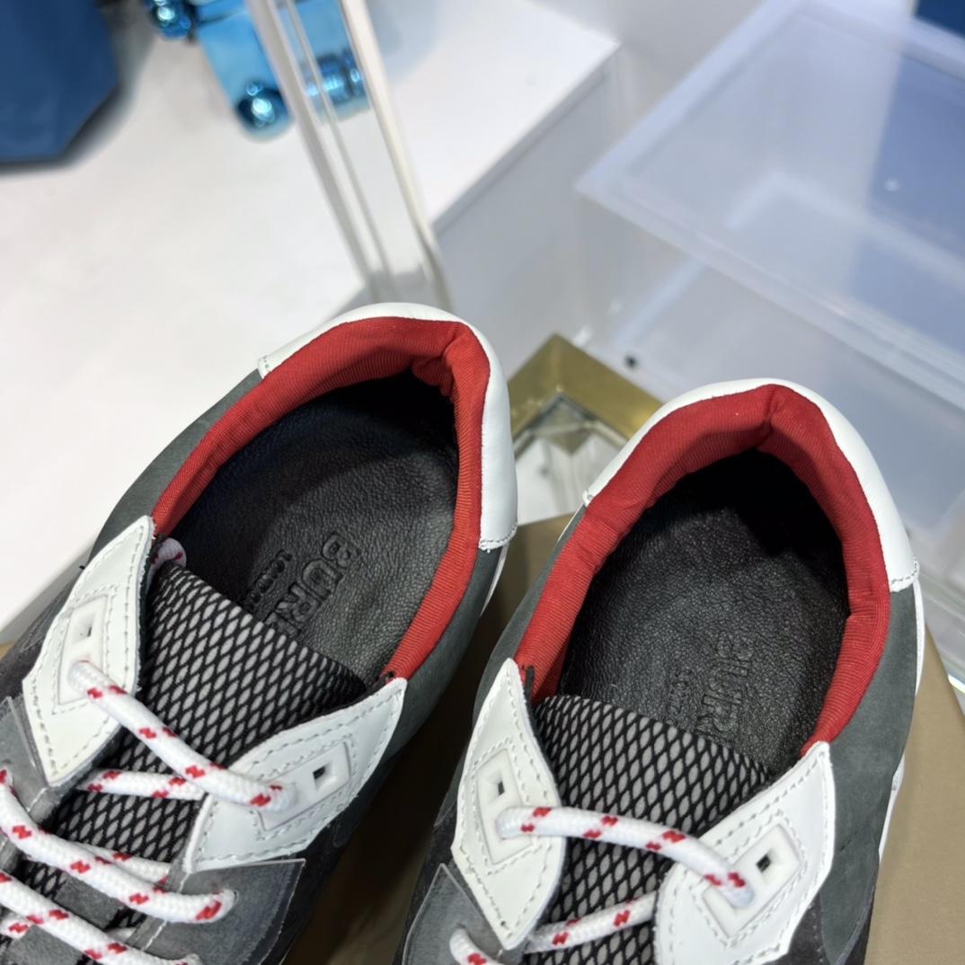 Burberry Cotton Sneakers - FashionPlug