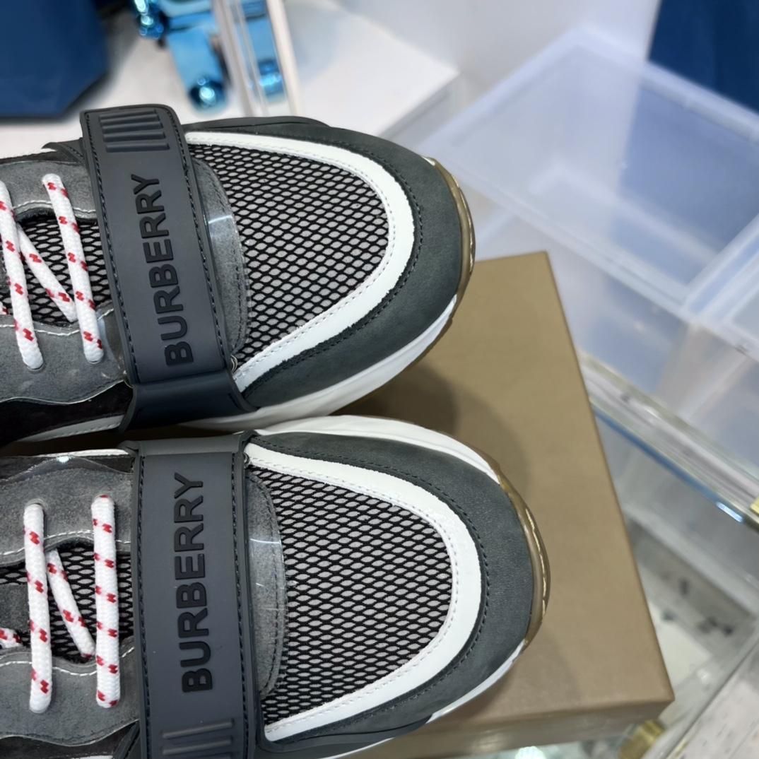Burberry Cotton Sneakers - FashionPlug