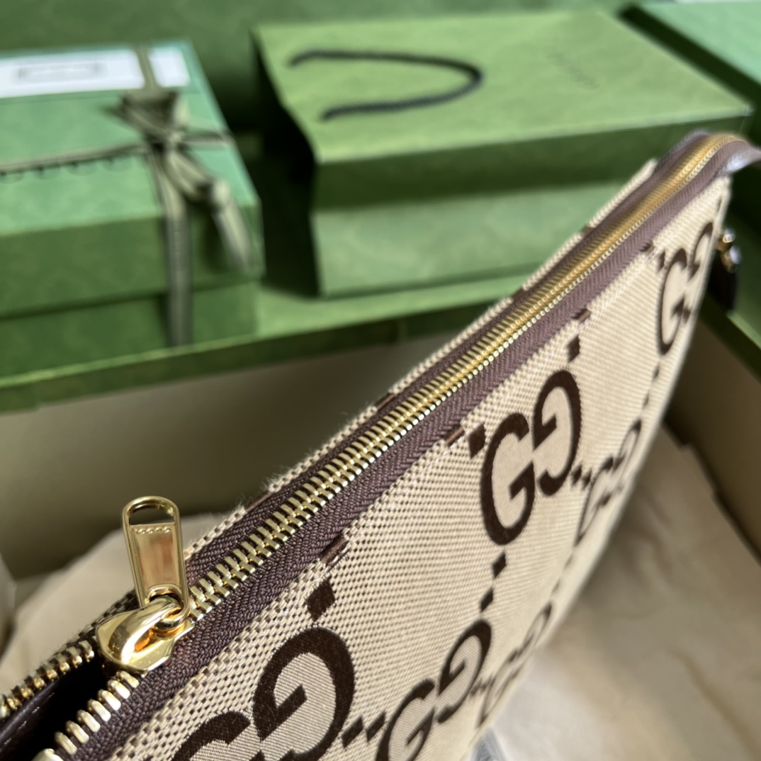 Gucci Jumbo GG Messenger Bag(31-24.5-5cm) - FashionPlug