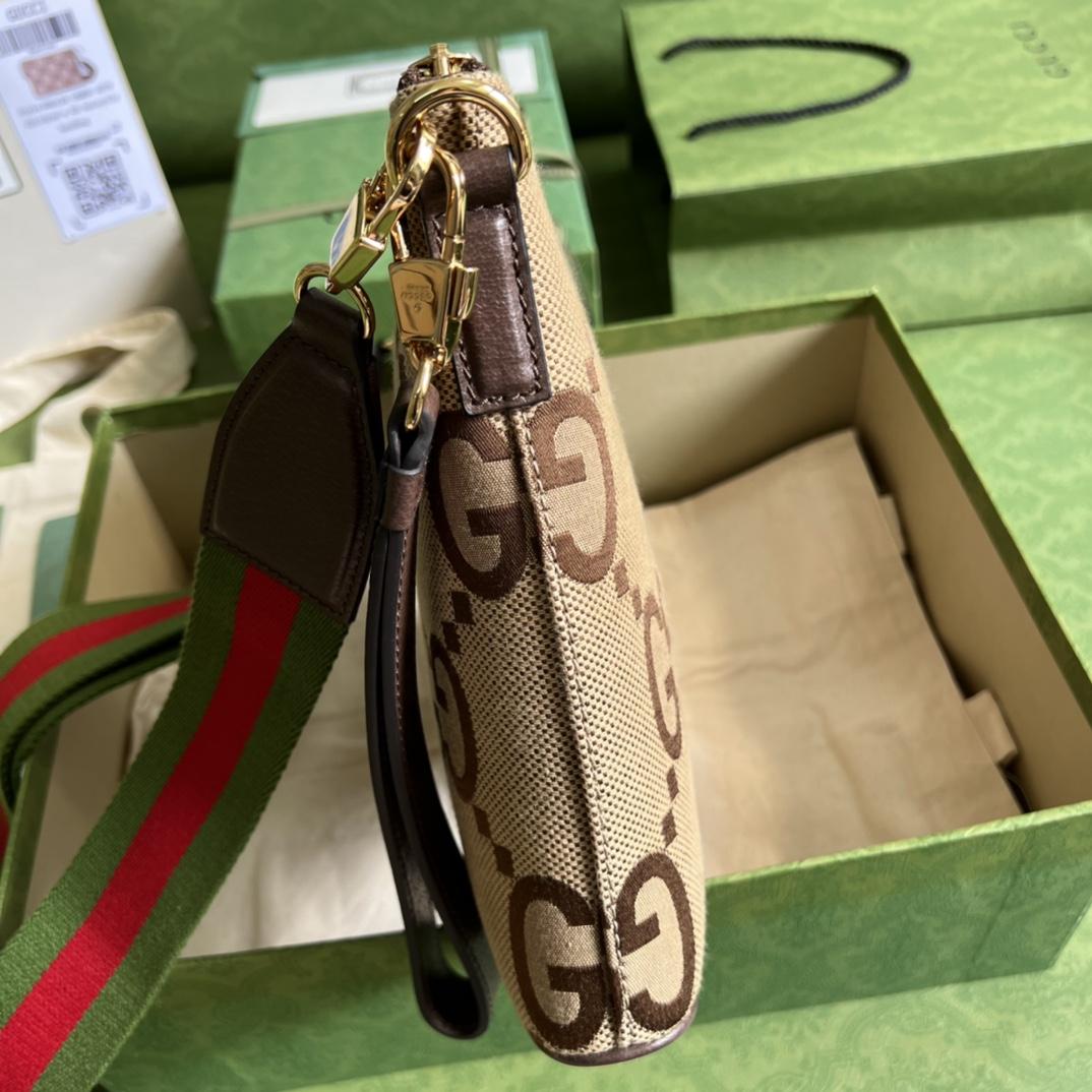 Gucci Jumbo GG Messenger Bag(31-24.5-5cm) - FashionPlug