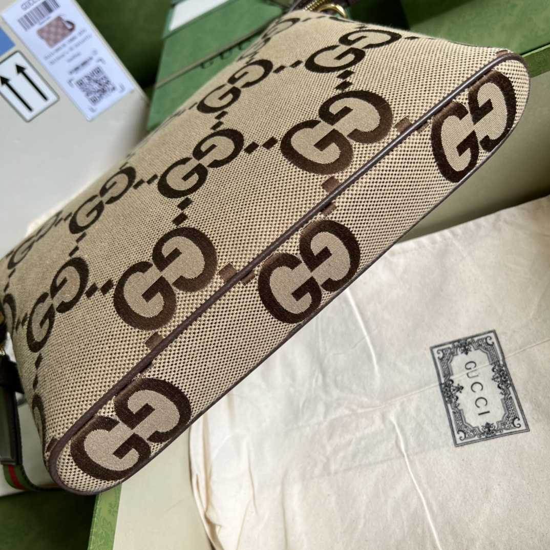 Gucci Jumbo GG Messenger Bag(31-24.5-5cm) - FashionPlug