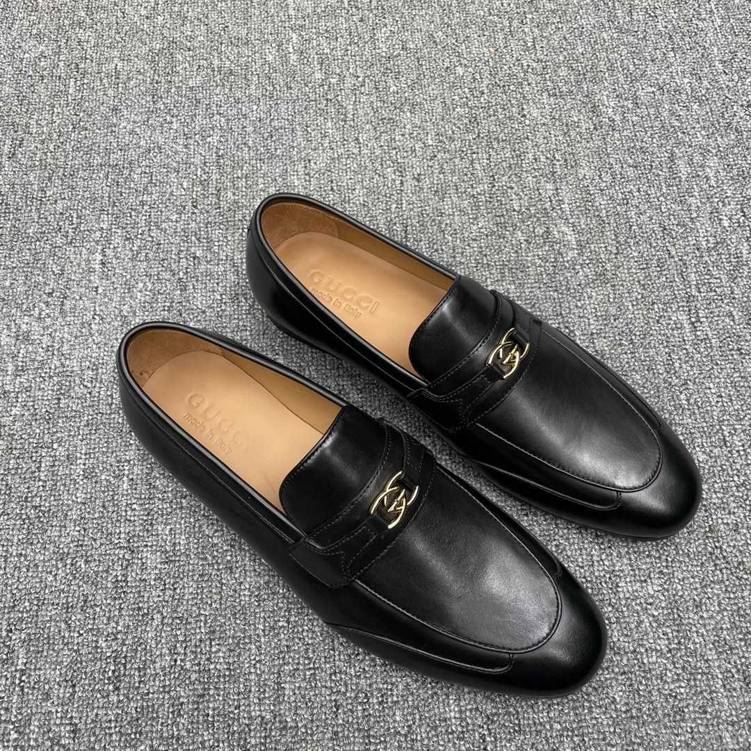 Gucci Men's Loafer With Interlocking G(Upon UK Size) - FashionPlug
