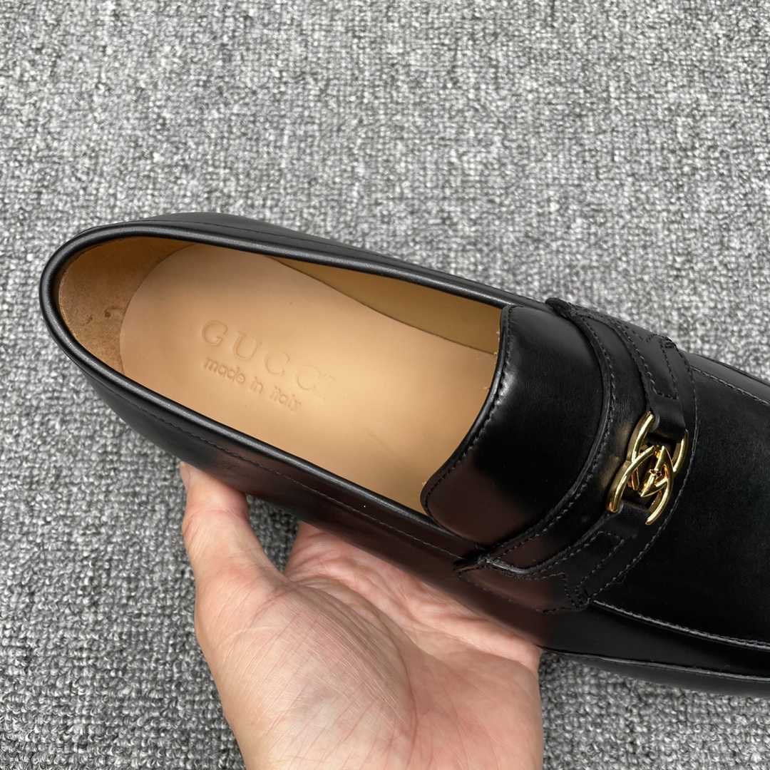 Gucci Men's Loafer With Interlocking G(Upon UK Size) - FashionPlug