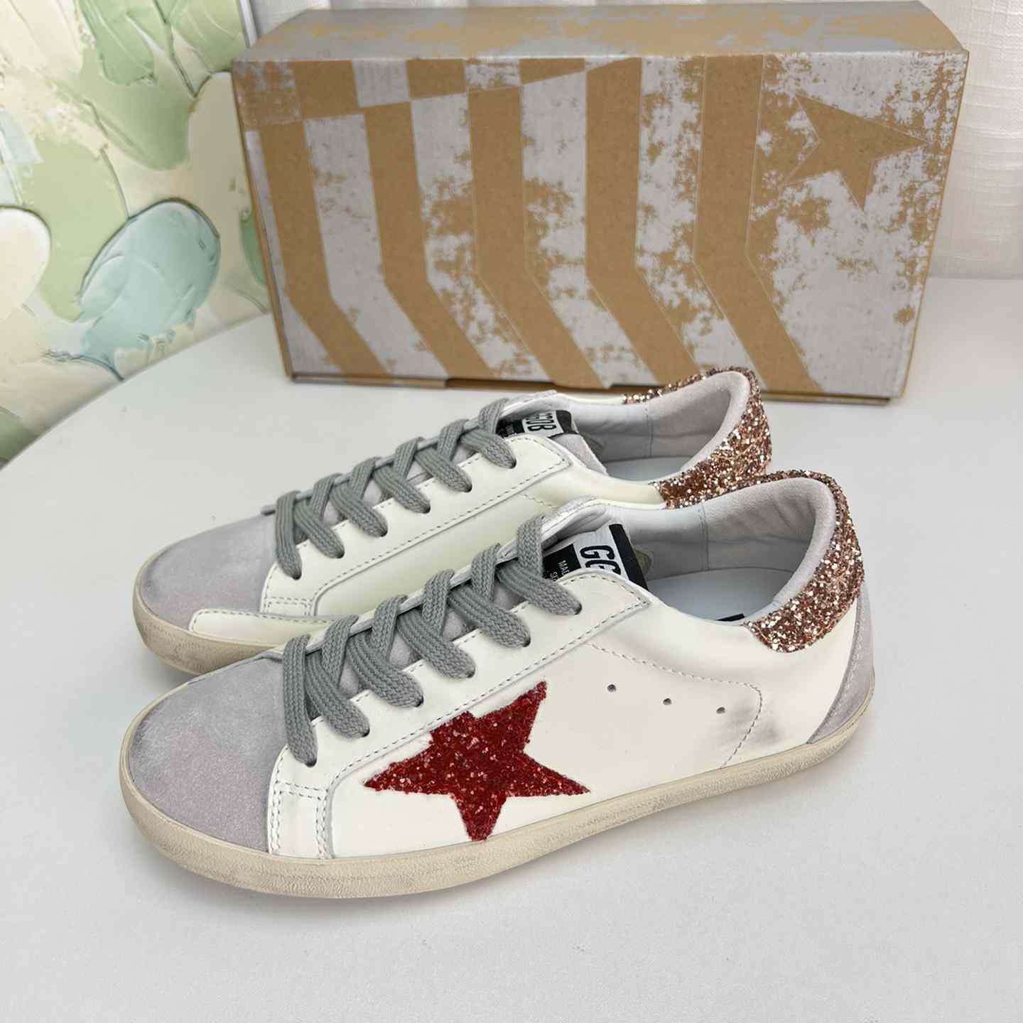 Golden Goose Super-Star Sneakers - FashionPlug