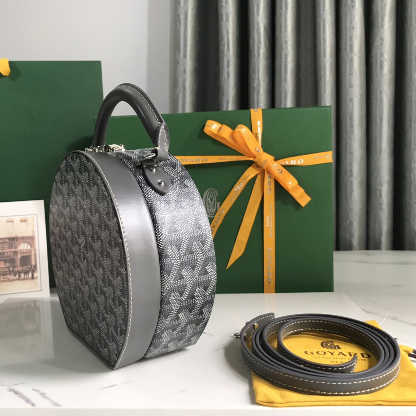 Goyard The Alto Hatbox Trunk Bag(18-16.5-7cm) - FashionPlug