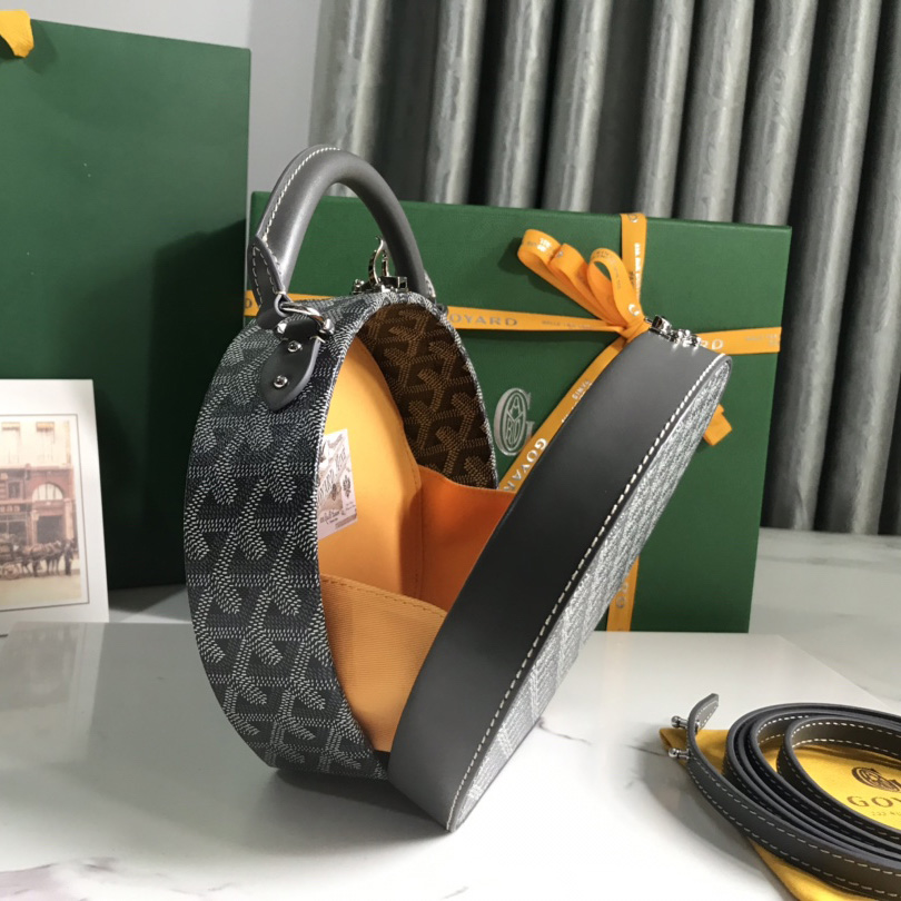 Goyard The Alto Hatbox Trunk Bag(18-16.5-7cm) - FashionPlug