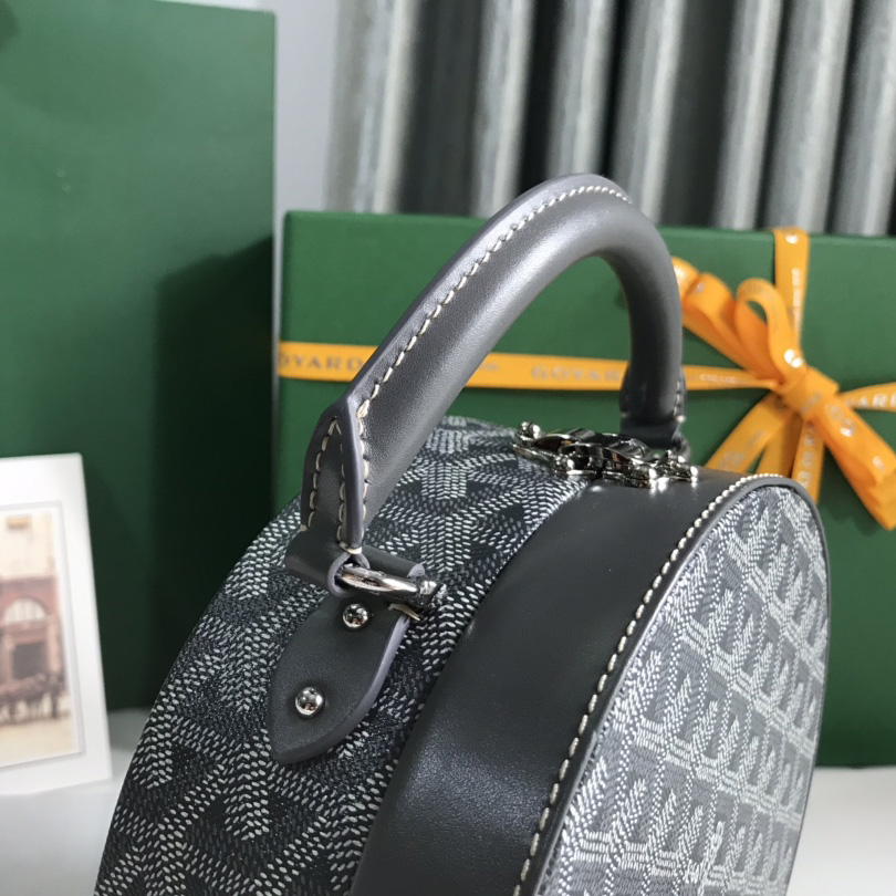 Goyard The Alto Hatbox Trunk Bag(18-16.5-7cm) - FashionPlug