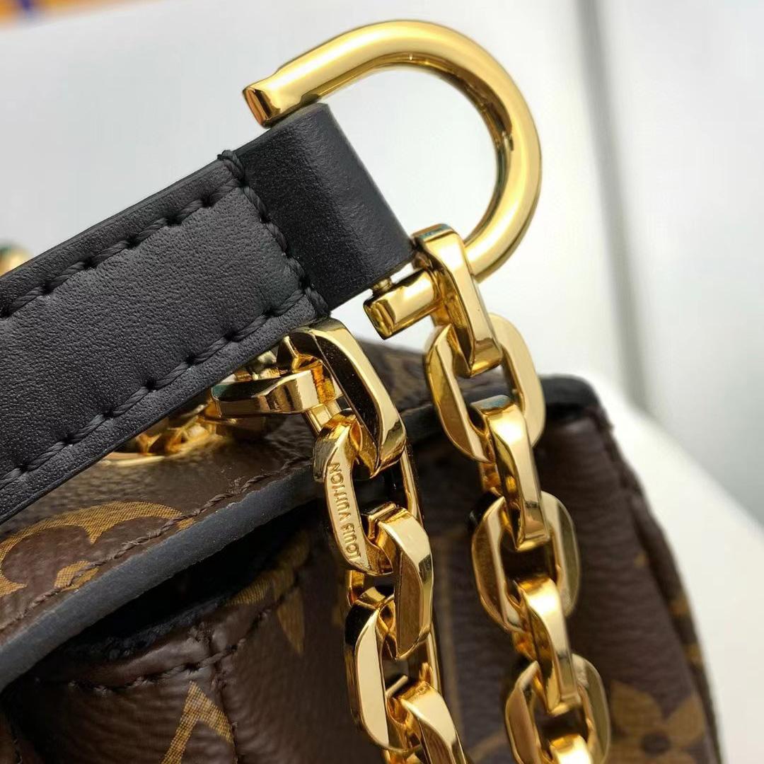 Louis Vuitton Marceau Chain Handbag(24.5-15-6.5cm)     M46126 - FashionPlug