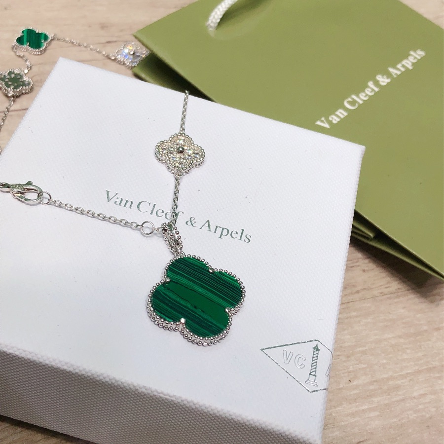 Van Cleef & Arpels Vintage Alhambra Long Necklace, 10 motifs - FashionPlug