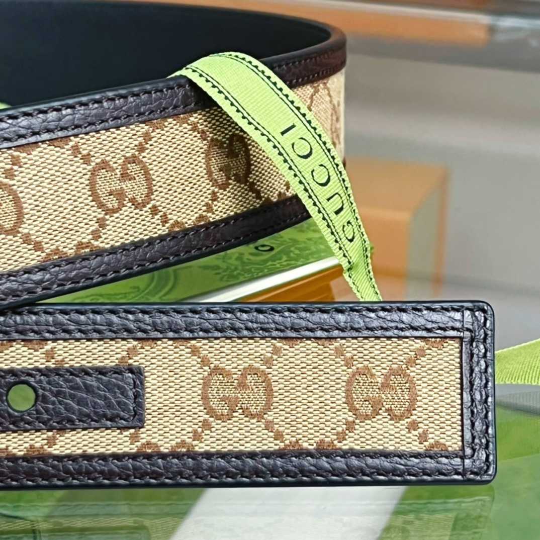 Gucci GG Belt With Square Buckle - FashionPlug