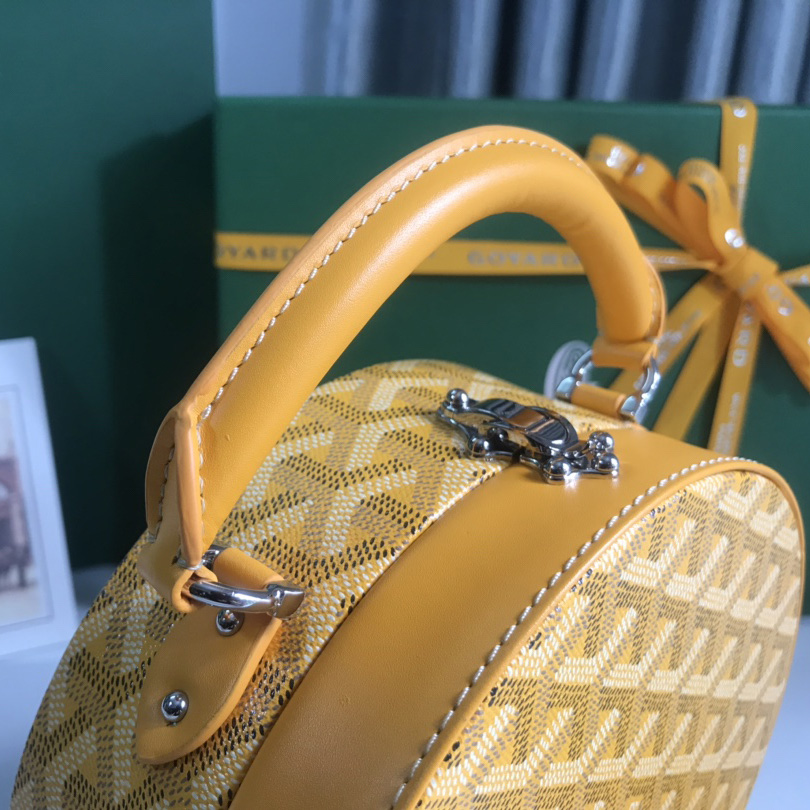 Goyard The Alto Hatbox Trunk Bag(18-16.5-7cm) - FashionPlug